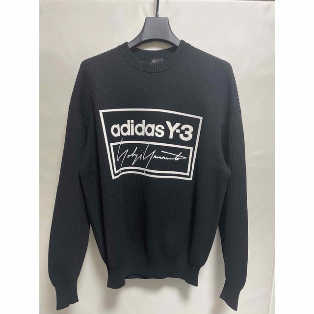 Y-3(ワイスリー)の超美品！ Y-3 TECH KNIT CREW SWEATER(BK) メンズのトップス(ニット/セーター)の商品写真