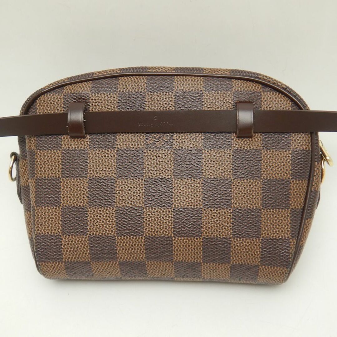 LOUIS VUITTON ルイヴィトン ダミエ ポシェットイパネマ N51296 ウエストバッグ ブラウン/059569【中古】