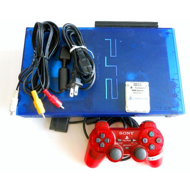 SONY - PS2 SCPH-37000オーシャンブルー 160GB HDD付の通販 by パピ