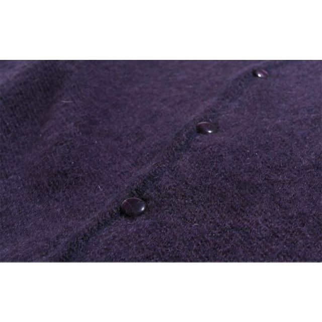 モヘアカーディガン XS パープル 紫 parple purple New Arrival www