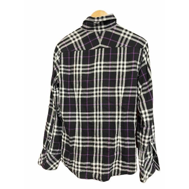 BURBERRY BLACK LABEL(バーバリーブラックレーベル)の【美品】Burberry BLACKlabel シャツ Mサイズ メンズのトップス(シャツ)の商品写真