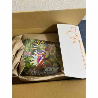 ポケモン(ポケモン)のポケモンカード　スカーレット　box シュリンク付き(Box/デッキ/パック)