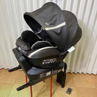 カーメイト(CAR MATE)のクリーニング済☆超美品☆新生児　エールべべ　クルット3i　グランス　ISOFIX(自動車用チャイルドシート本体)