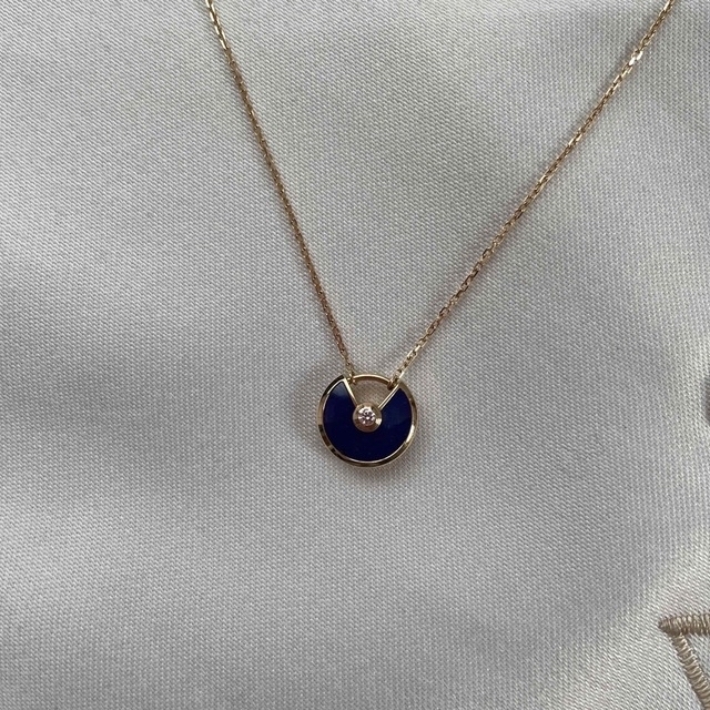 税込】 Cartier アミュレットネックレス ラピスラズリ xs Cartier