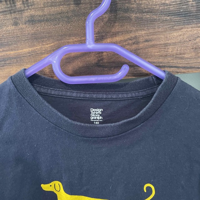 Design Tshirts Store graniph(グラニフ)の✨子供服140cm✨（グラニフ）Tシャツ　/　ながいいぬ キッズ/ベビー/マタニティのキッズ服女の子用(90cm~)(Tシャツ/カットソー)の商品写真