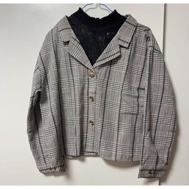 CECIL McBEE(セシルマクビー)の【新品】セシルマクビー チェックブラウス レディースのトップス(シャツ/ブラウス(長袖/七分))の商品写真