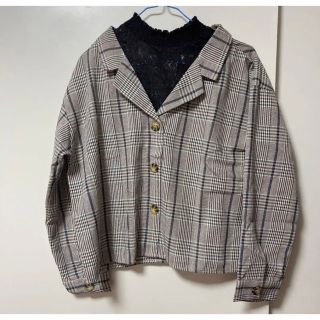 セシルマクビー(CECIL McBEE)の【新品】セシルマクビー チェックブラウス(シャツ/ブラウス(長袖/七分))