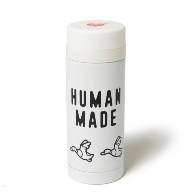 HUMAN MADE(ヒューマンメイド)の新品 human made タンブラー BOTTLE 200ml 白 水筒 インテリア/住まい/日用品のキッチン/食器(タンブラー)の商品写真