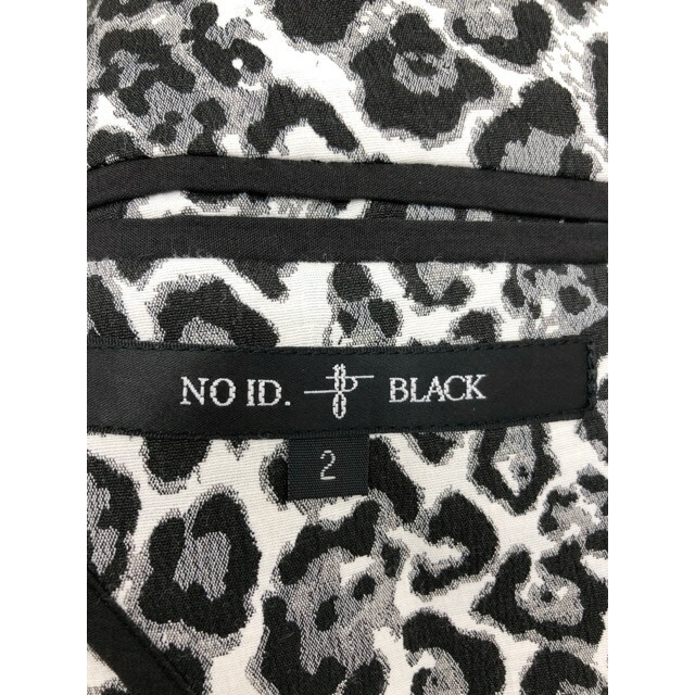 NO ID.(ノーアイディー)のNO ID BLACK（ノーアイディーブラック）ストレッチ　２Bジャケット【中古】【007】 メンズのジャケット/アウター(テーラードジャケット)の商品写真