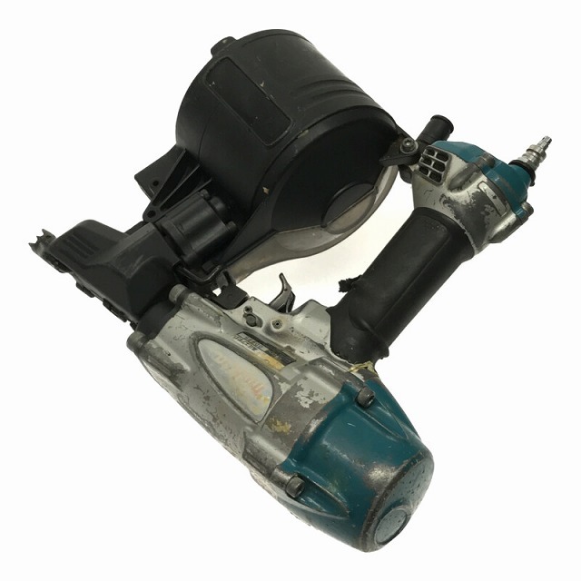 ☆品☆makita マキタ 90mm 高圧ロール釘打機 AN910H エアツール 大工道具 内装業 ※コメント必読 64112 6