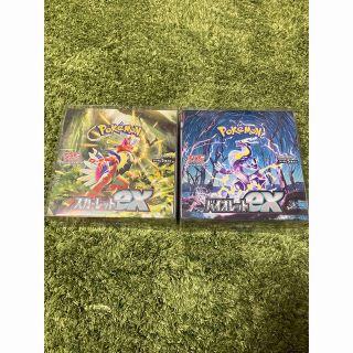 ポケモン - スカーレット・バイオレット シュリンク付き 各1BOX