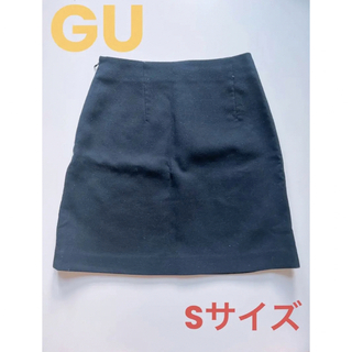 ジーユー(GU)のGU ジーユー ミニスカート オフィスカジュアル 台形(ミニスカート)
