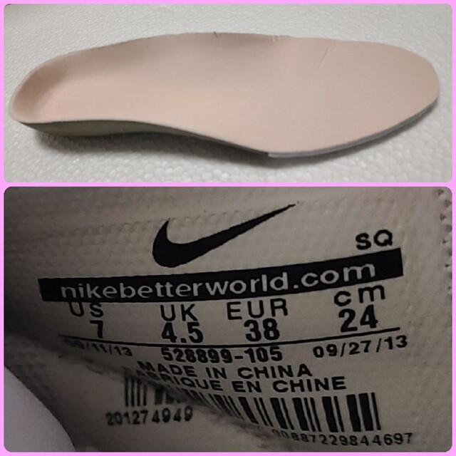 NIKE(ナイキ)の【わりと美品】NIKE DUNK SKY HI "ALL WHITE" 2013 レディースの靴/シューズ(スニーカー)の商品写真