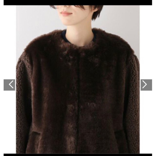 CLANE クラネ MIXFUR COCOON COAT - ロングコート