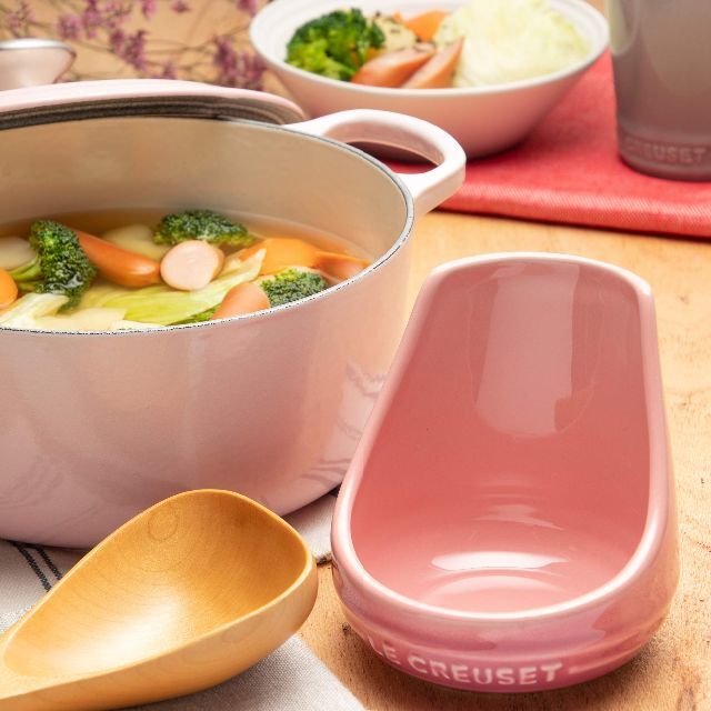 ル・クルーゼ(Le Creuset) おたま立て レードル・スタンド ホワイト 4