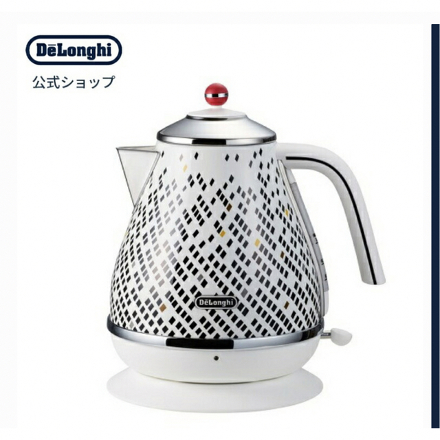 「DeLonghi 電気ケトル KBO1200J-TSC」電気ケトル