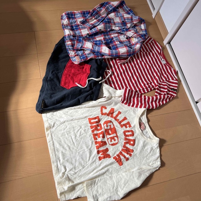 セブンブリッジ　7BRIDGE セット売り　女の子　120 キッズ/ベビー/マタニティのキッズ服女の子用(90cm~)(Tシャツ/カットソー)の商品写真