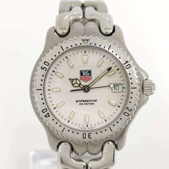 TAG Heuer クオーツ SS セル デイト ボーイズ 腕時計 | フリマアプリ ラクマ