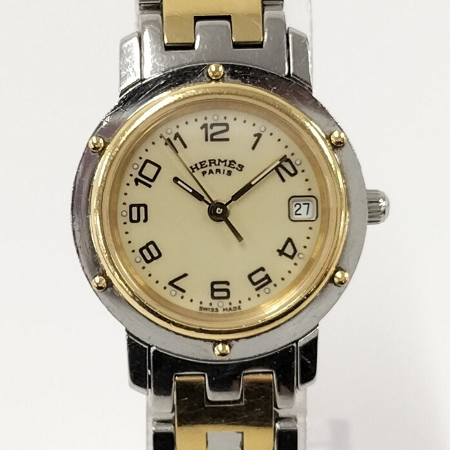 ランキング第1位 SS クォーツ レディース腕時計 クリッパー HERMES - Hermes GP コンビ デイト 腕時計