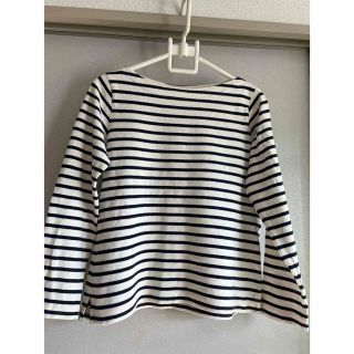 ユニクロ(UNIQLO)のボーダーTシャツ(Tシャツ/カットソー(七分/長袖))