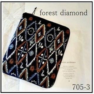 【専用❼⓪❺-❸】⚮̈forest diamond◆手帳カバー A5(ブックカバー)