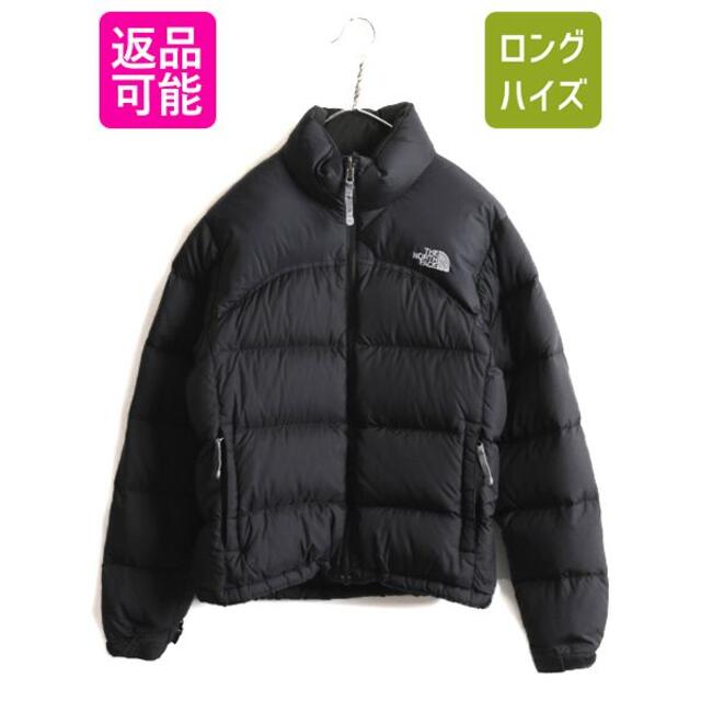 ノースフェイス ヌプシ ダウン ジャケット S 黒 700フィル パッカブル-