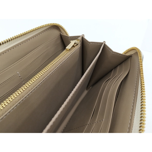 COACH - COACH ラウンドファスナー長財布 スワン 白鳥 PVCコーティング