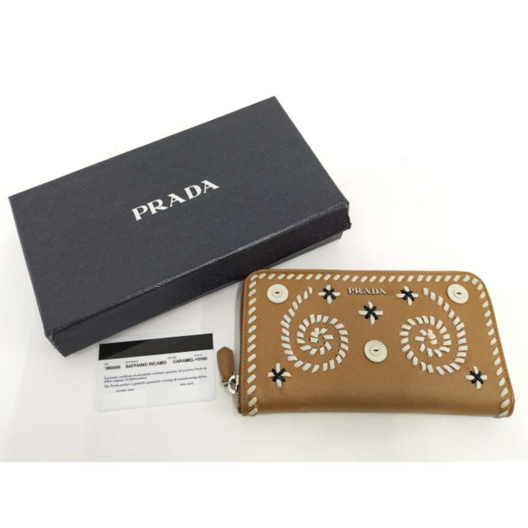 PRADA - PRADA ラウンドファスナー長財布 サフィアーノ レザー
