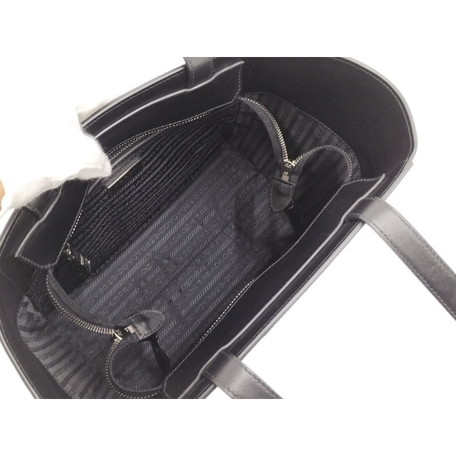 PRADA(プラダ)のPRADA トートバッグ サフィアーノ レザー ブラック 1BG284 レディースのバッグ(トートバッグ)の商品写真