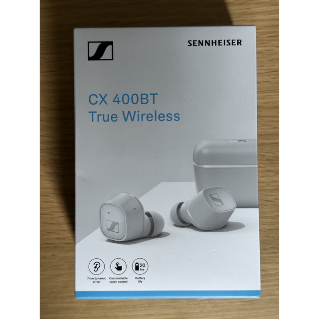 SENNHEISER(ゼンハイザー)のSENNHEISER ＊CX 400BT True Wireless 新品未使用 スマホ/家電/カメラのオーディオ機器(ヘッドフォン/イヤフォン)の商品写真