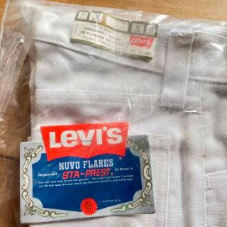 リーバイス(Levi's)の【デッドストック】70's Levi's スタプレ 646 26/27 BIGE(デニム/ジーンズ)