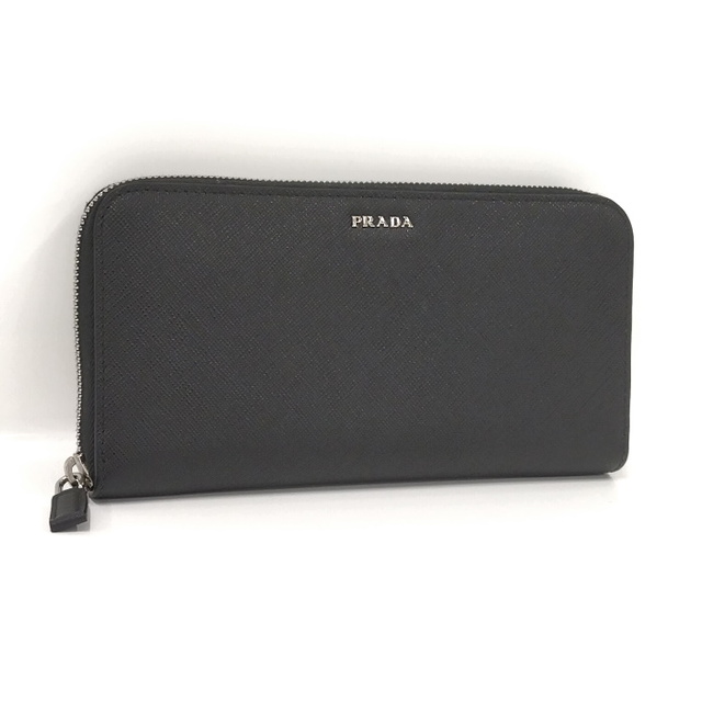 PRADA - PRADA ラウンドファスナー長財布 サフィアーノ レザー PRADA - PRADA ラウンドファスナー長財布 サフィアーノ レザー
