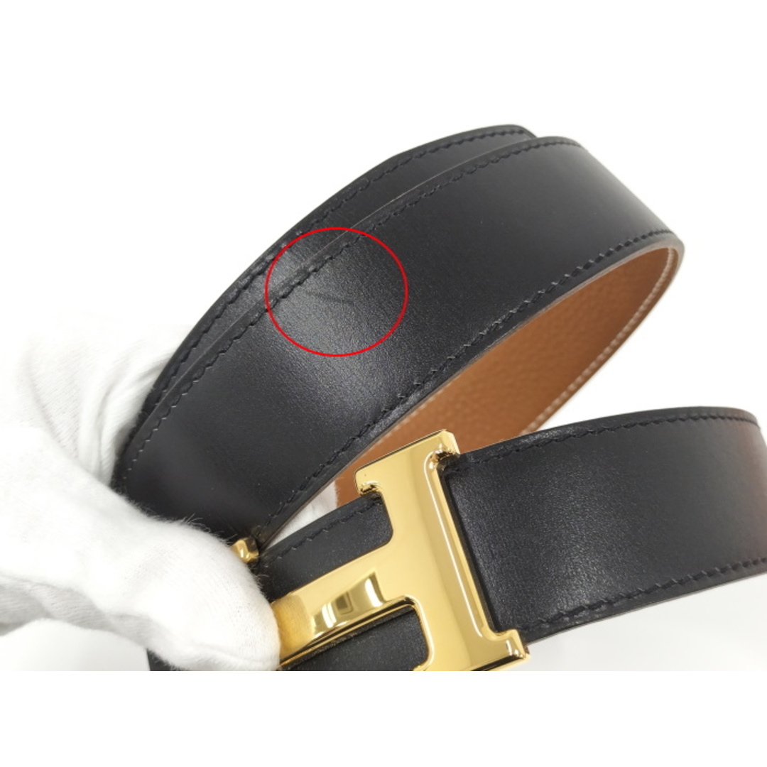 HERMES - HERMES ベルト コンスタンス Hバックル リバーシブル HERMES - HERMES ベルト コンスタンス Hバックル リバーシブル