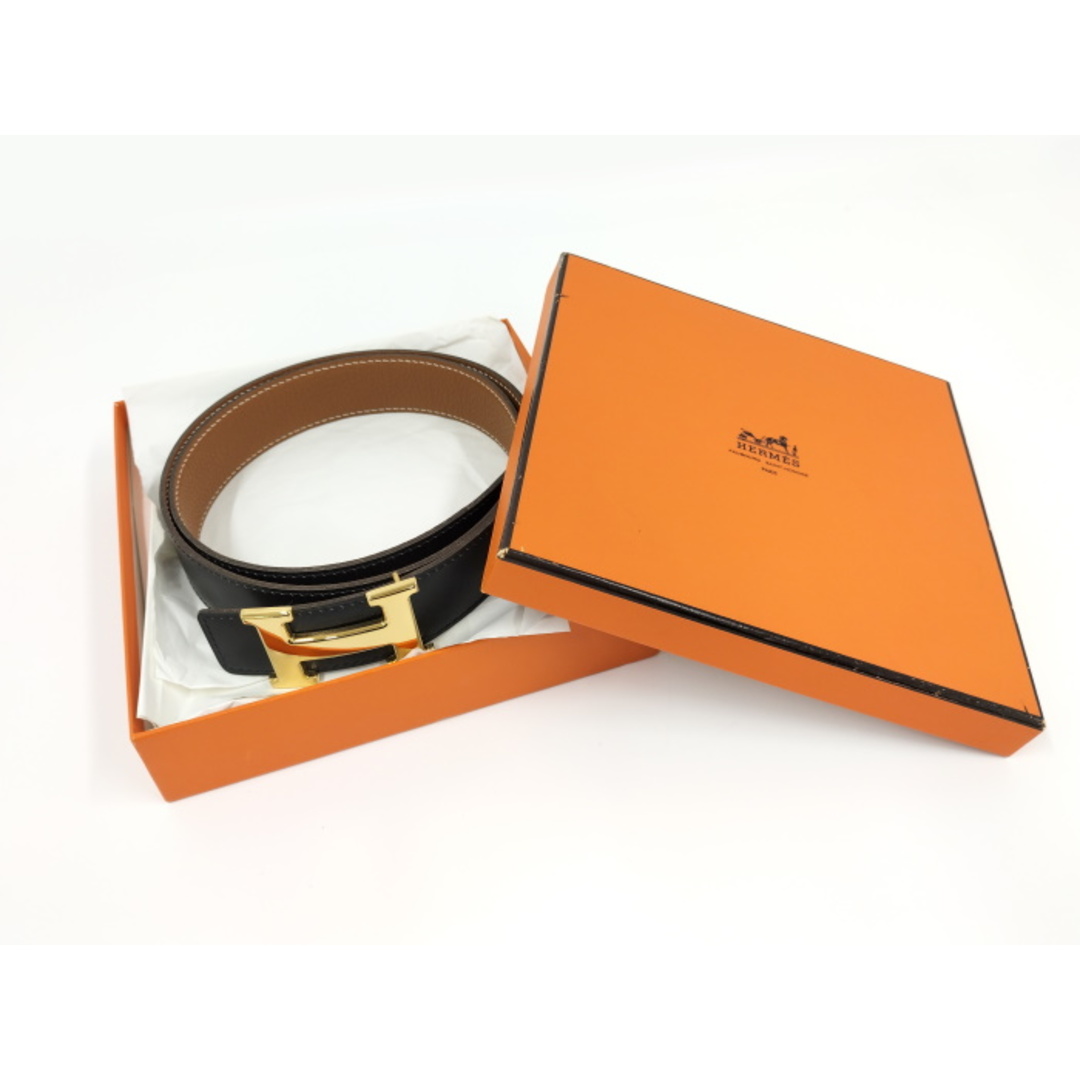 HERMES - HERMES ベルト コンスタンス Hバックル リバーシブル HERMES - HERMES ベルト コンスタンス Hバックル リバーシブル