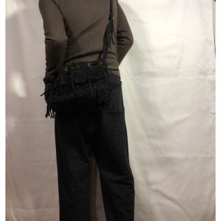 old fringe shoulder bagの通販 by roam used clothing|ラクマ