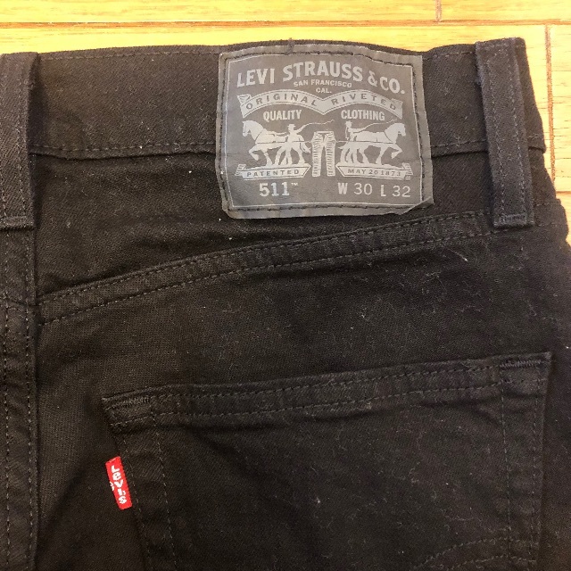 Levi's(リーバイス)のリーバイス511 W30/L32 デニム 黒 メンズのパンツ(デニム/ジーンズ)の商品写真