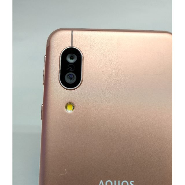 SHARP(シャープ)のAQUOS sense3 lite  SHV45　ﾗｲﾄｶｯﾊﾟｰ　SIMﾛｯｸ スマホ/家電/カメラのスマートフォン/携帯電話(スマートフォン本体)の商品写真