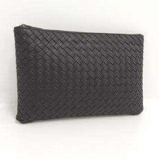 ボッテガヴェネタ(Bottega Veneta)のBOTTEGA VENETA ポーチ クラッチバッグ イントレチャート(セカンドバッグ/クラッチバッグ)