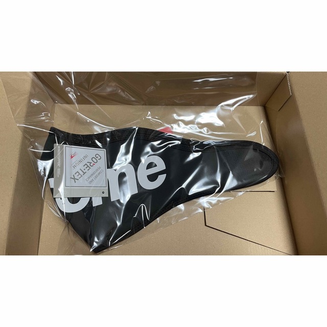 Supreme face mask black フェイスマスク