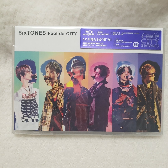 SixTONES Feel da CITY BluRay 初回限定盤 通常版