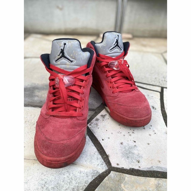 Nike Air Jordan 5 Ratro "Red Suede