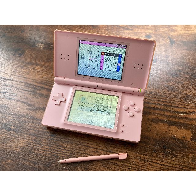 ニンテンドーDS Lite　ソフト、純正電源ケーブル付　レトロ