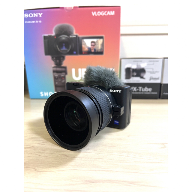 ランキング第1位 SONY シューティンググリップキット ワイコン付 VLOGCAM ZV-1 SONY コンパクトデジタルカメラ 