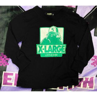 エクストララージ(XLARGE)のエクストララージキッズ ロンＴ キャップゴリラ 90(Tシャツ/カットソー)