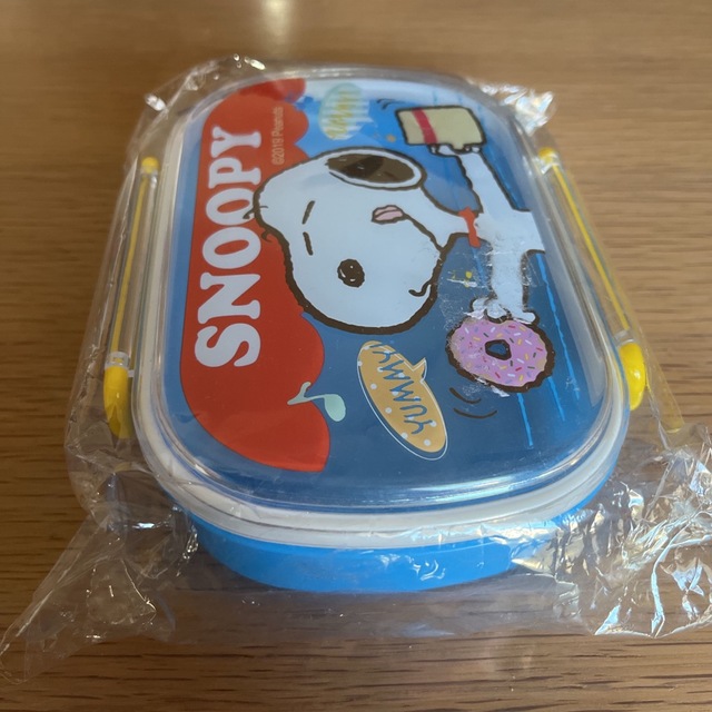 【スヌーピー 】ランチボックス[PEANUTS] お弁当箱　ブルー インテリア/住まい/日用品のキッチン/食器(弁当用品)の商品写真