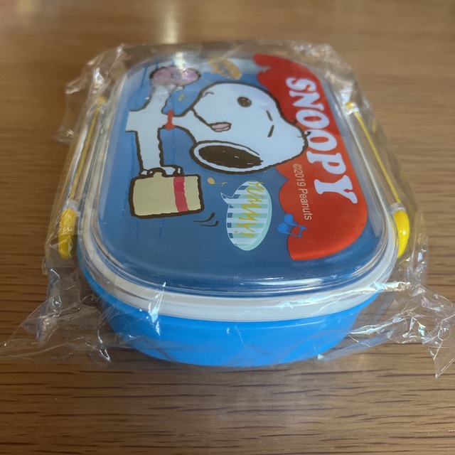 【スヌーピー 】ランチボックス[PEANUTS] お弁当箱　ブルー インテリア/住まい/日用品のキッチン/食器(弁当用品)の商品写真