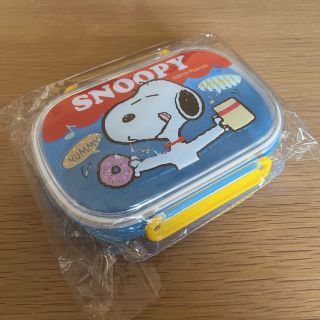 【スヌーピー 】ランチボックス[PEANUTS] お弁当箱　ブルー(弁当用品)