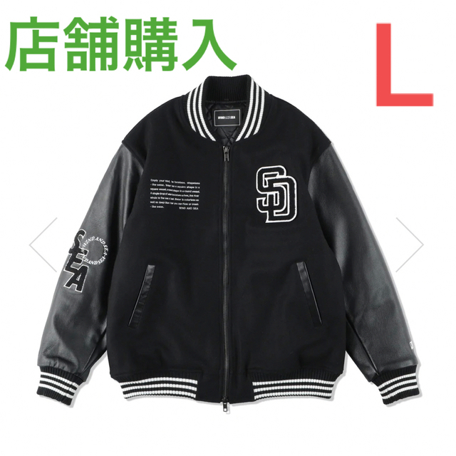 爆売り！ 【即】 ウィンダンシー パドレス Varsity Jacket スタジャン