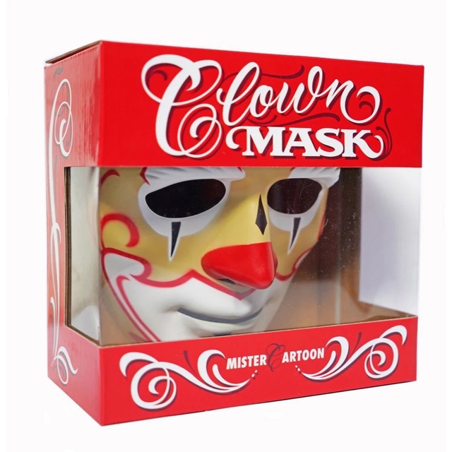 MISTER CARTOON CLOWN MASK