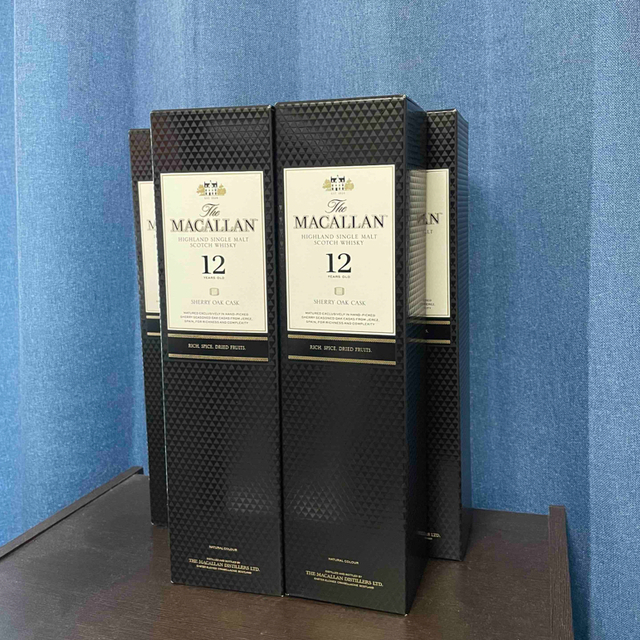 MACALLAN マッカラン12年　シェリーオークカスク　5本